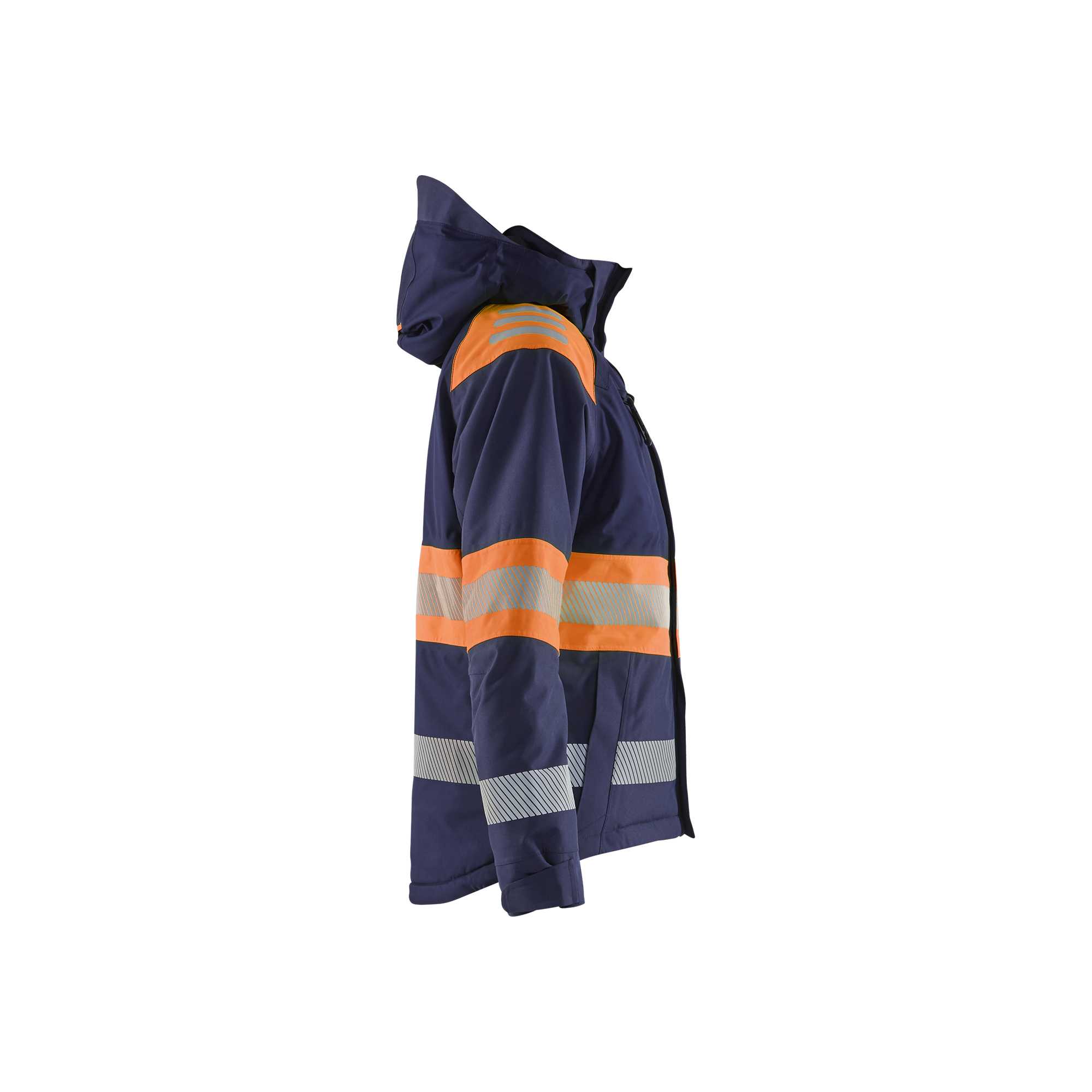 BLAKLADER 44701977 Women’s Hi Vis Winter Jacket Hi Vis Reflective Work Jacket WOMEN - Waterproof